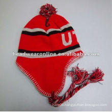 100% Acrylic Knitted hat EMB logo